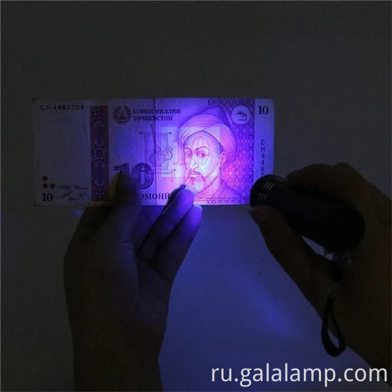 Портативный ультрафиолетовый детектор черного света для обнаружения мочи скорпиона и домашних животных